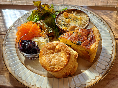 tea room kotori クリームティセット