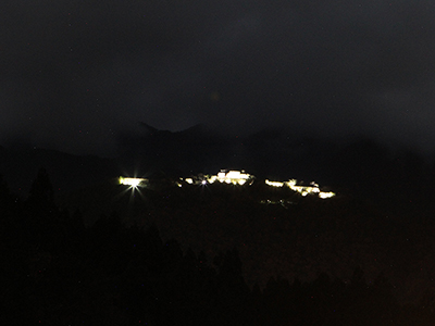 竹田城跡（夜・ライトアップ）