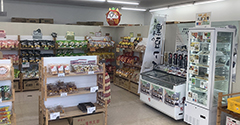 わさビーフのヤマヨシ直売所店内